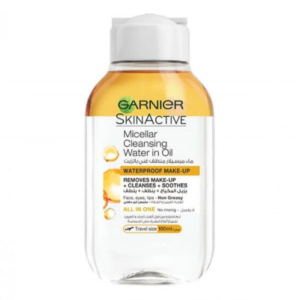 غارنييه ماء ميسيلار منظف غني بالزيت لإزالة المكياج 100 مل | GARNIER SkinActive Micellar Cleansing Water In Oil